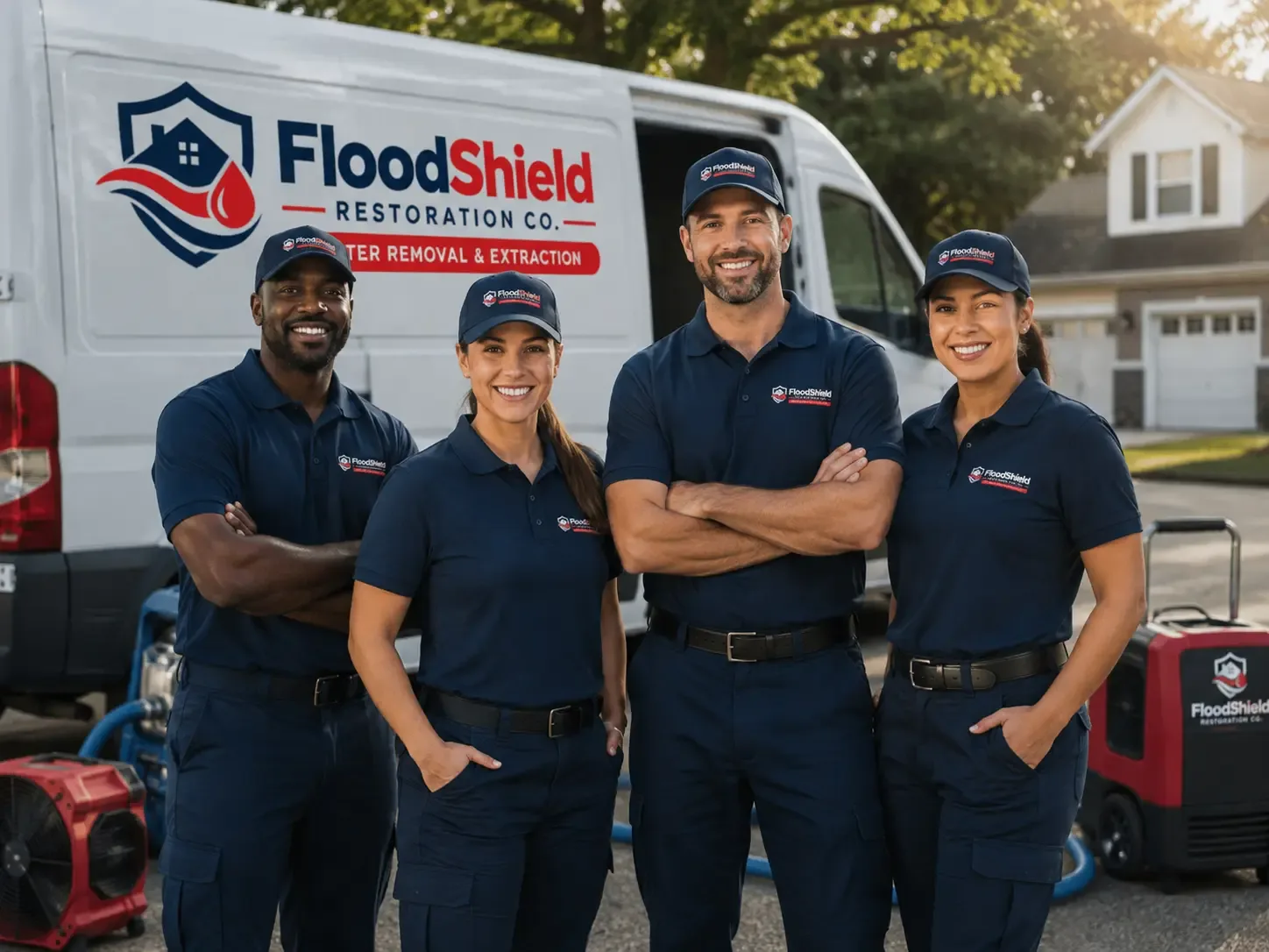 Flood Damage Restoration company in Woodworth, LA